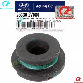 Hyundai, Kia GENUINE 2pcs Radiator MTG Lower Insulator Accent Elantra Veloster Venue 11-22