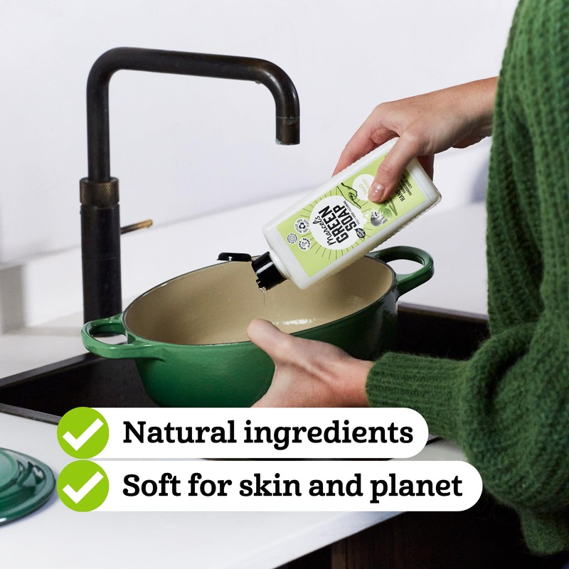 Marcel's Green Soap - Spülmittel Basilicum & Vetiver - Geschirrspülmittel