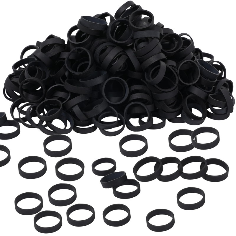 Rubber Bands 150pcs 1.5in Small Elastic Bands for Cord Cable