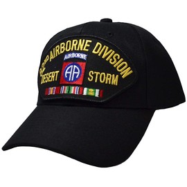 Military Productions 82nd Airborne Division Desert Storm Cap Black
