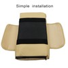 Priprilod Beige Car Center Console Armrest Pillow, Memory Foam with