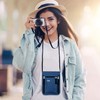 KEAFOLS Neck Pouch Chest Bag Travel Purse with RFID Protection