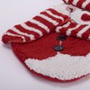 Glitzhome 20" Handmade Hooked 3D Snowman Christmas Stocking