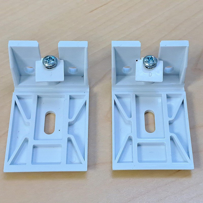 Qty 2pc and 3pc. Brackets KIT for Honeycomb, Cellular, Duette,