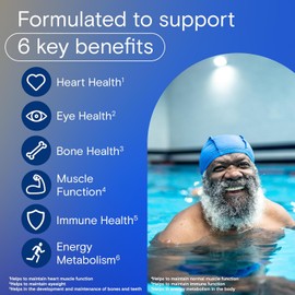 One A Day Multivitamin For Men 50 Plus - Daily Vitamins For Men With Vitamins A, B, C, D, E, Calcium, Selenium, Magnesium And Zinc To Support Immune, Bone, Heart And Eye Health, And Energy, 90 Tablets