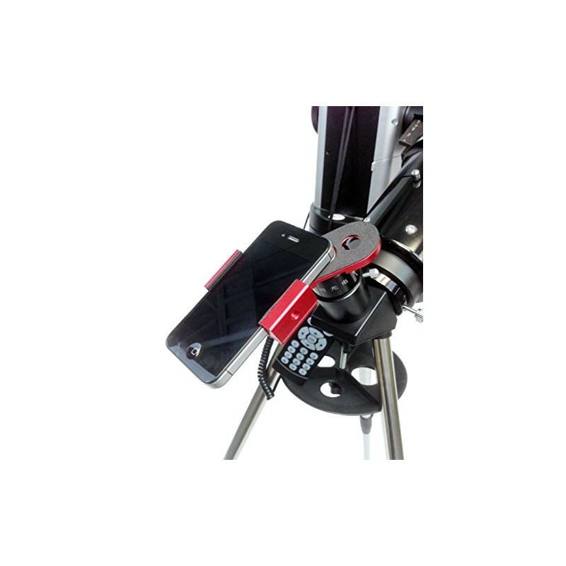 iOptron 8432 Universal Smartphone Eyepiece Adaptor (Red)