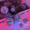 Veciado 24pcs Hanging Disco Ball Glass Disco Ball Disco Decorations