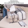 Extra Large Clothes Storage Bag, Heavy-Duty Storage Bag Organizer with