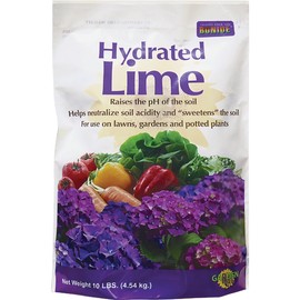 Bonide (BND979) - Hydrated Lime Granules, Garden Lime to Raise Soil pH (10 lb.)
