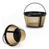 Coffee Filter Stainless Steel Coffee Machine Reusable Cone Coffee Filter