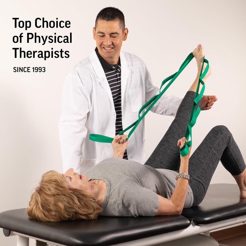 OPTP The Original Stretch Out Strap with Exercise Poster, USA