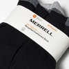 Merrell Recycled Cushion Crew Sock 6 Pair Pack, Black, Small