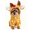 hoyuwak Reindeer Dog Costume Cute Pet Girl Christmas Moose Coat