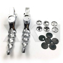 XKH- Motorcycle Parts Brake Clutch Hand Lever Compatible with Street Glides Road Kings Chrome [B00Y44IEJ2]