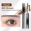 Judydoll 3D Curling Mascara Eyelash Extensions Waterproof Eye Lasting Fiber Resistant Thick Long-lasting Silk, Classic 02 Brown / Judydoll 3D 컬링 마스카라 속눈썹 연장 방수 아이 지속되는 섬유 방지 두꺼운 오래 실크, Classic 02 Brown