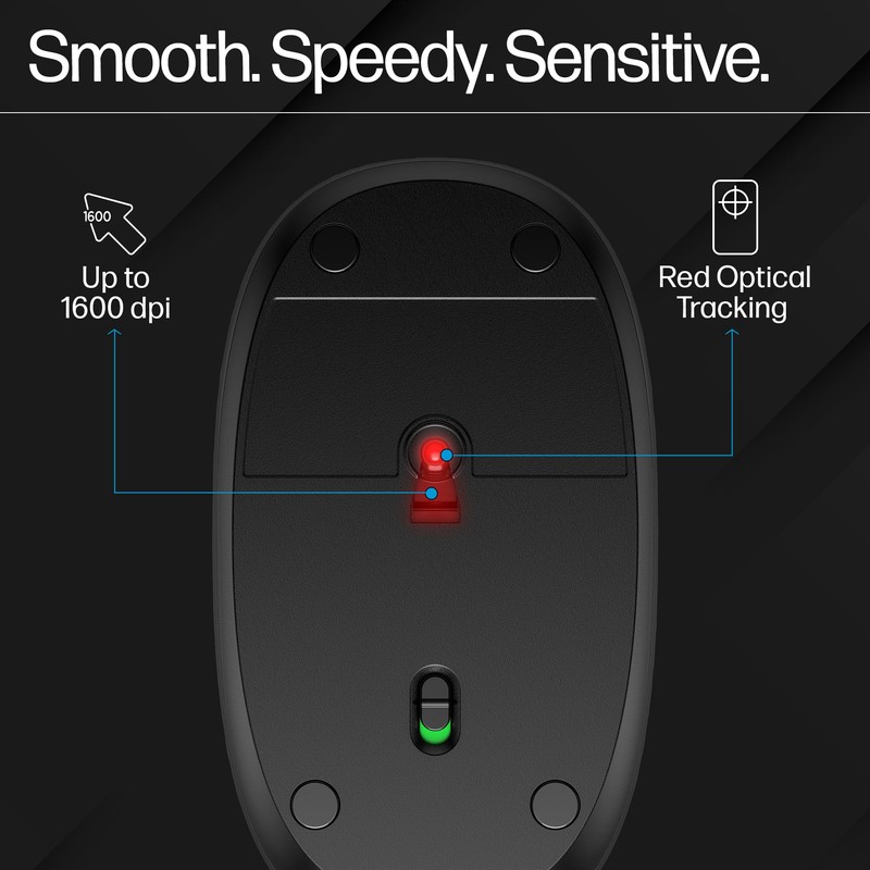 HP Wireless Mouse Bluetooth Wireless Wireless HP 240 Silver (Model