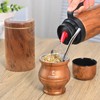 Yerba Mate Cup and Termo Set - Modern Mate Gourd,