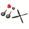 Fairing Landing Gear Blades Kit Easy to Assemble for Wltoys