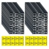 EOWVISN 20 Anti-Static Grid Bags And 20 Anti-Static Label Stickers,