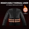 ILM Motorcycle Jacket with CE Armor for Men Enduro Touring