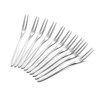 30 Pack Appetizer Dessert Forks, Stainless Steel Mini Salad Fruit