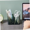 3 Grids Apothecary Jar Organizer, 1Pc 3-Section Cotton Ball Swabs
