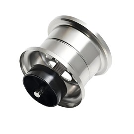 Titanium Bait Reel Spool Ultra Lightweight High Strength Rust Resistant Increased Durability Replacement Part for Fishing Outdoor Reel Custom High Performance Fits 21 Calcutta Conquest, 24 Calcutta