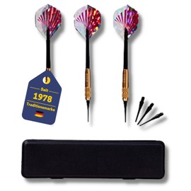 Best Sporting Safety Darts Knight Pack of 3 Soft Darts with Brass Sleeve, Weight: 14 g