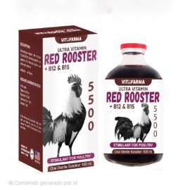 Vitofarma B12 5500 For Roosters B15  Atp Electrolitos Vitofarma Gallos 100ml Exp. 01/28