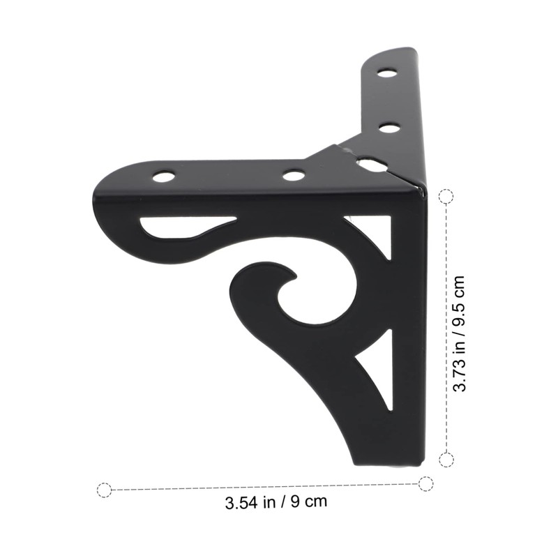 KONTONTY 4 Pcs Iron Sofa Support Legs Strong Cabinet Legs