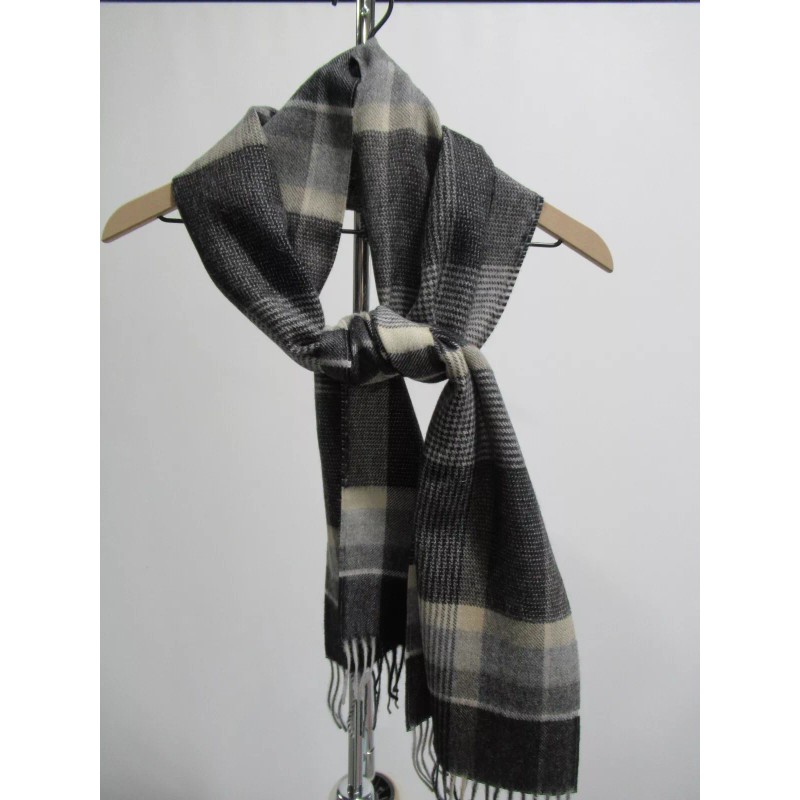 Australian Alpaca Connection Scarf Beige/Black/Gr