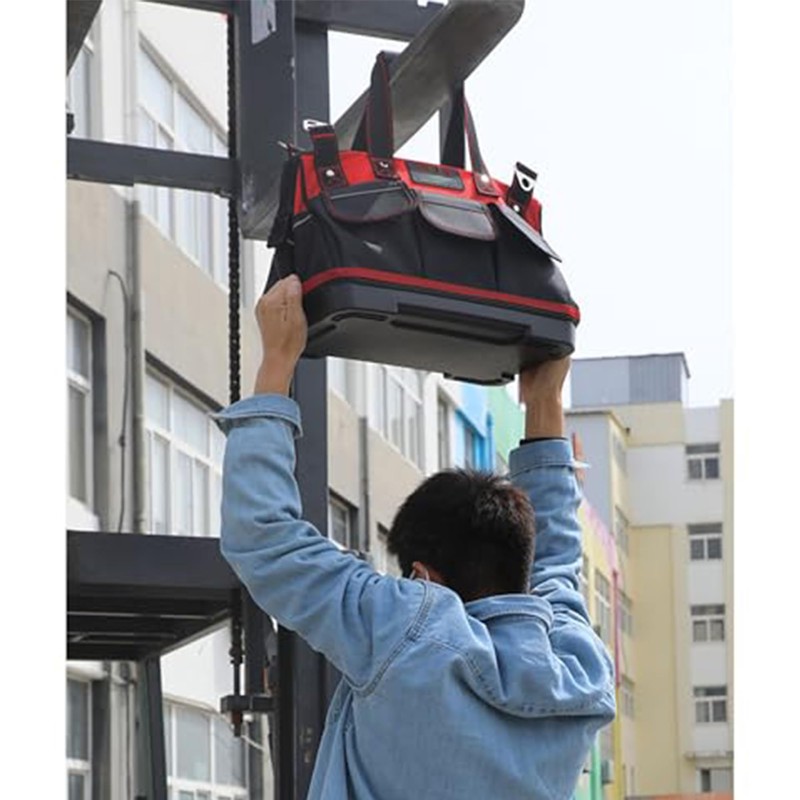 FGXY Multi Functional Tool Kit, Canvas Multifunctional Portable Storage Bag,