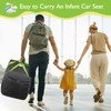 YOREPEK Infant Car Seat Travel Bag Compatible with All Nuna