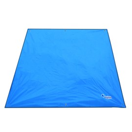 Azarxis Hammock Rain Fly Tent Tarp Ground Cloth Footprint Shelter Sunshade Beach Picnic Blanket Mat Large Portable Waterproof for Outdoor Camping Hiking Backpacking (Blue, M - 71 x 86.6 inches)