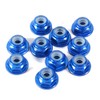 Hex Self Locking Nuts 10 Pcs M2 Nut CNC Aluminum