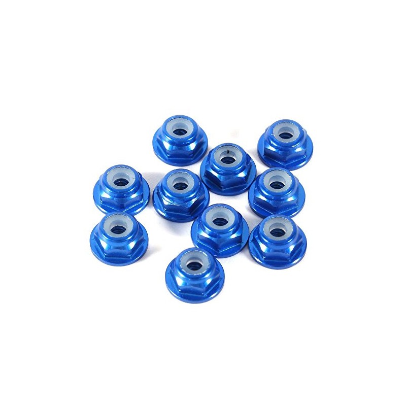 Hex Self Locking Nuts 10 Pcs M2 Nut CNC Aluminum