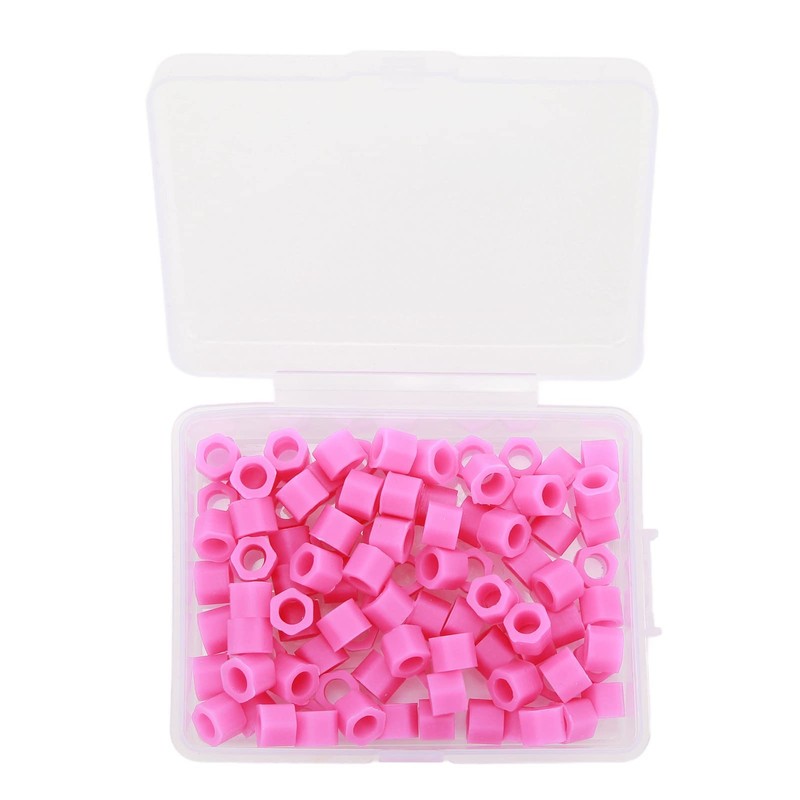 Rings, 100pcs Small Silicone Instrument Rings for Marking, Easy to
