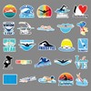 Swimming Sticker Swim Sticker Set 50 Pieces Cute Decoration for