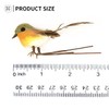 Yolococa Small Orange Birds Christmas Tree Decoration