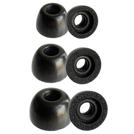 TENNMAK Memory Foam Ear Tips Replacement for JLab Go Pop+ / Go Air Pop/Go Sport+ / Go Air Sport/Go Air Tones/JBuds Mini/JBuds Mini Tones/Epic Sport ANC 3 Earbuds Earpad