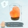 GLOBO 28306 Salt Crystal Lamp Table Lamp Salt Crystal Lamp