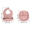 Baby Feeding Set Baby Silicone Anti Fall Portable Feeding Eating