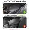 INTGET Car Center Console Cover for Ford Mustang Accessories 2015-2024
