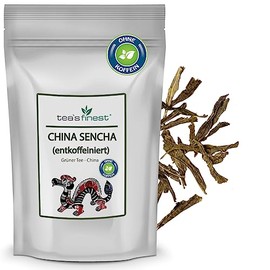 tea`s finest® Sencha Decaffeinated Green Tea China (250 grams)