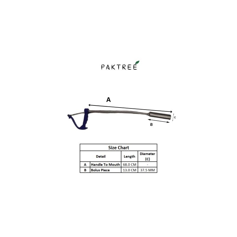 Pak Tree Balling Applicator Curved | Bolus Gun | Color
