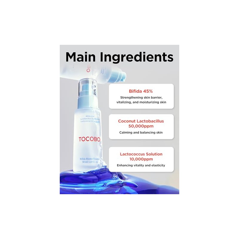 TOCOBO Bifida Biome Essence 50 ml – Esencia Facial con