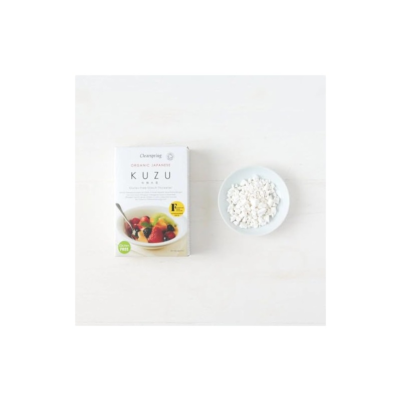 Clearspring Organic Japanese Kuzu (Kudzu) - Gluten Free Starch Thickener