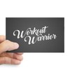 CafePress Workout Warrior Rectangle Bumper Sticker Car Decal