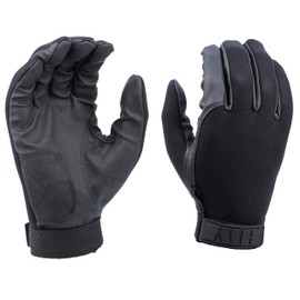 HWI Gear ND100 Neoprene Patrol Duty Glove, Contour Cut Design, Extreme Tactility, Flexible, Comfortable, Durable for Tactical Operations, Driving, Multiple Activities Black, XS