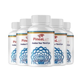 PinealXT 5-Pack Pineal XT Nootropic Pills- Pineal XT Brain Productivity Support -300 Caps